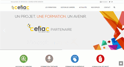 Desktop Screenshot of cefiac.fr